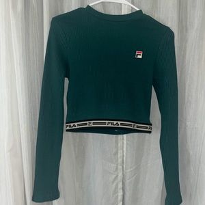 Fila cropped long sleeve